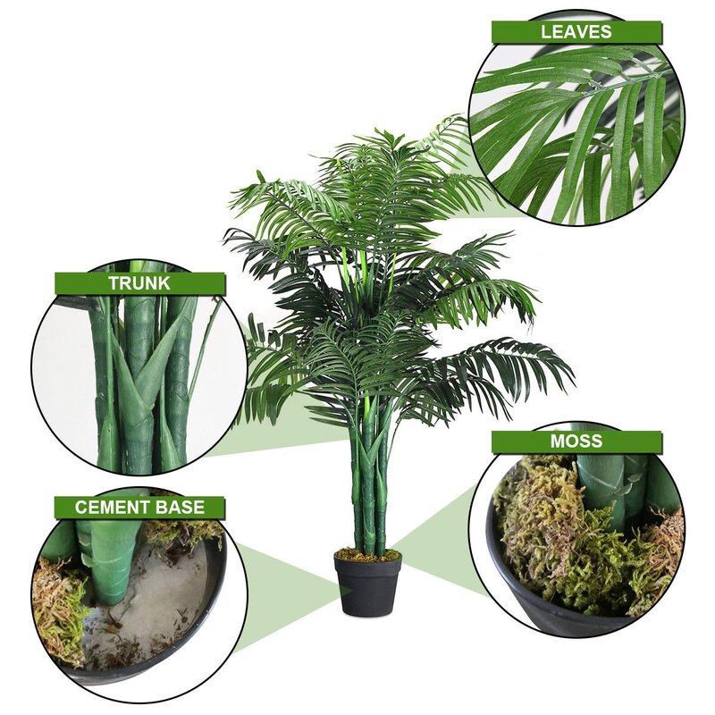 42'' Artificial Palm Tree in Pot