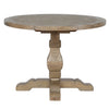 42'' Pine Solid Wood Pedestal Dining Table Top