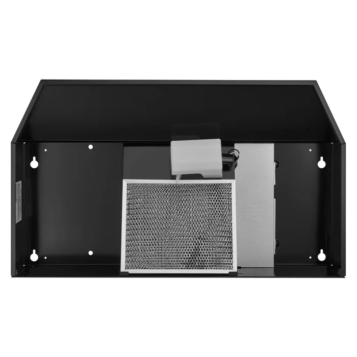 Black 43000 Series 220 CFM Convertible Under Cabinet Range Hood