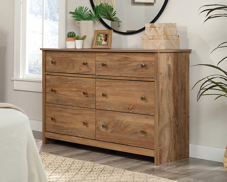 6-Drawer Bedroom Dresser Sindoori Mango