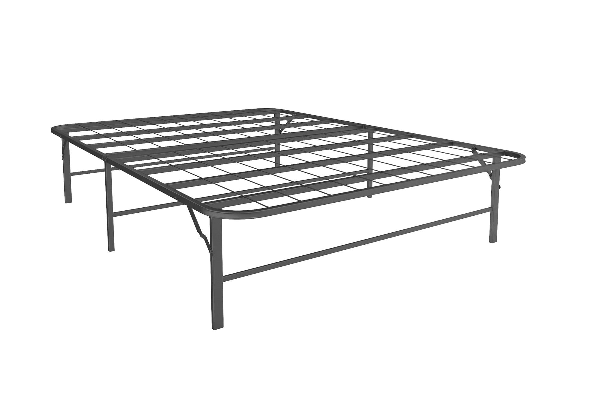 Metal Platform Bed Frame - Queen (#721)