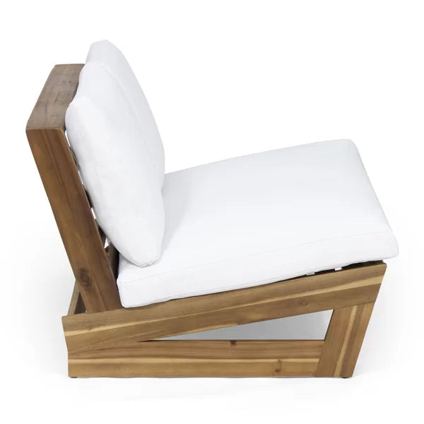 43'' Wide Outdoor Loveseat with Cushions