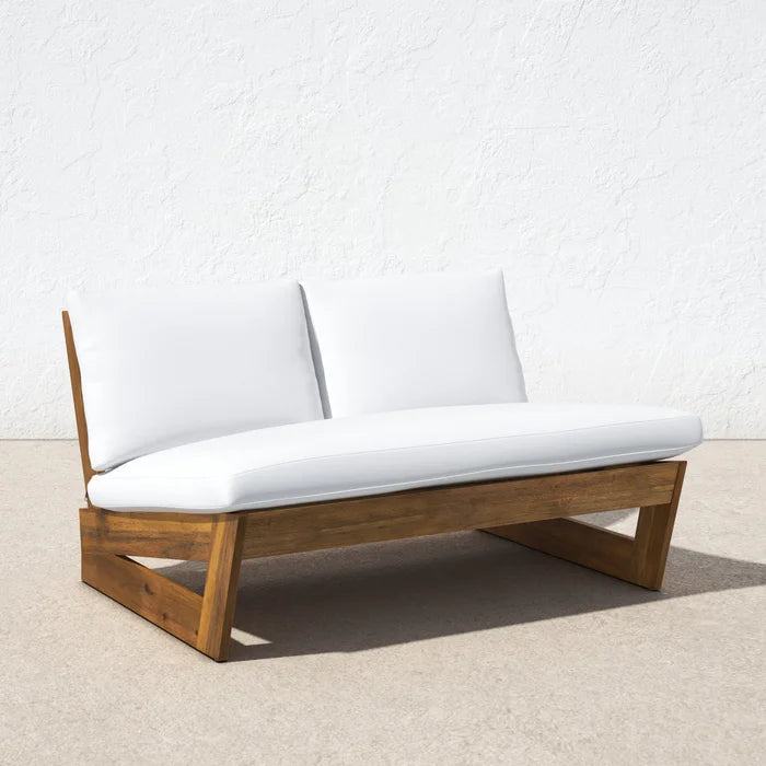 43'' Wide Outdoor Loveseat with Cushions