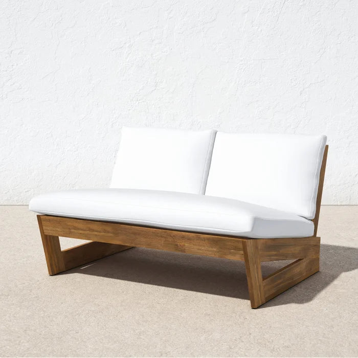 43'' Wide Outdoor Loveseat with Cushions