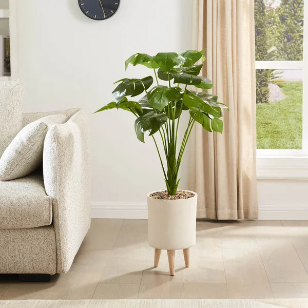 43" Artificial Monstera Plant in Pot