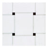 12 x 12 in. Luxury Flooring Retro Self Adhesive Peel & Stick Vinyl Floor Tiles Woven Marble, (Set of 20)