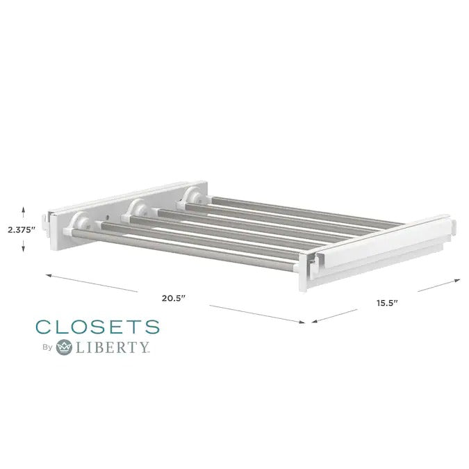 Closets by Liberty 24-in Shoe and Multi Storage Rack KB2464-A4-B4-P1