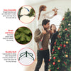 6.5-ft Carolina Pine Pre-lit Carolina Pine Artificial Christmas Tree with Incandescent Lights