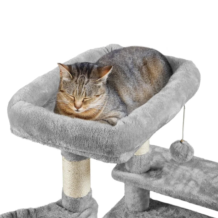 Light Gray 46" Burrowsville Cat Tree