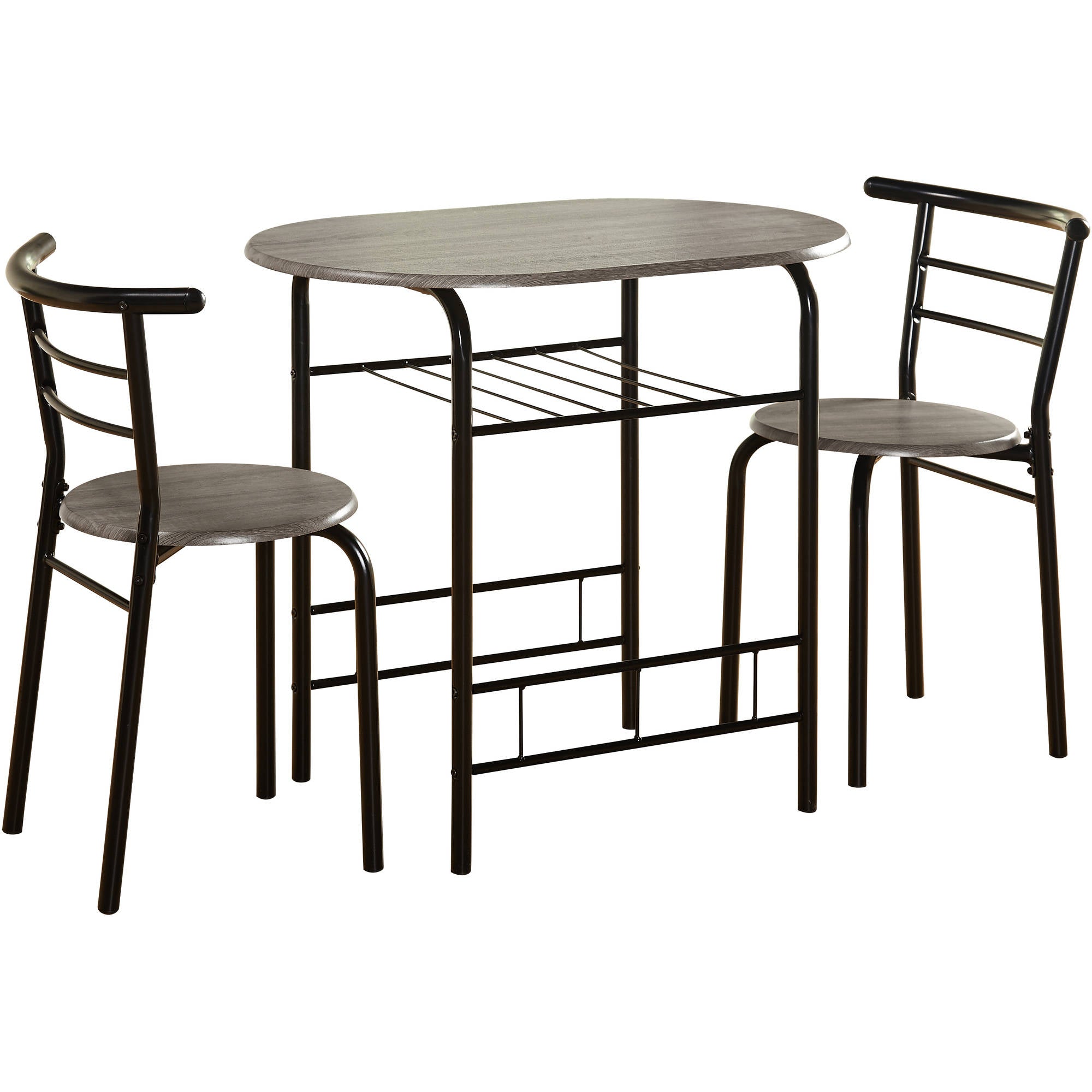 3 Piece Bistro Set, Gray TTR376