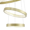 4 - Light Dimmable LED Tiered Chandelier