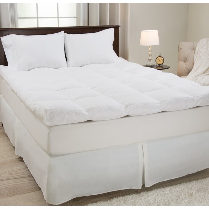 4" Feathers Mattress Topper - Queen (#K4387)