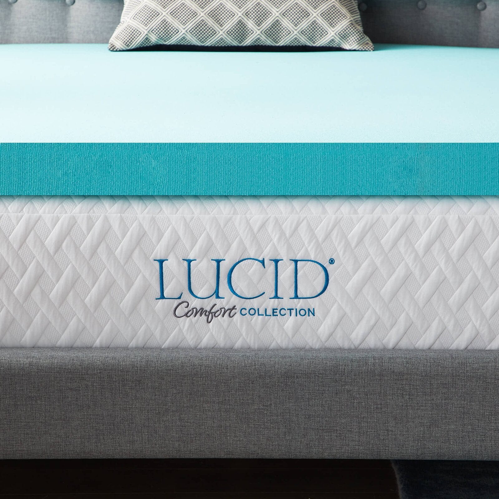 4" Gel Memory Foam Mattress Topper K6913