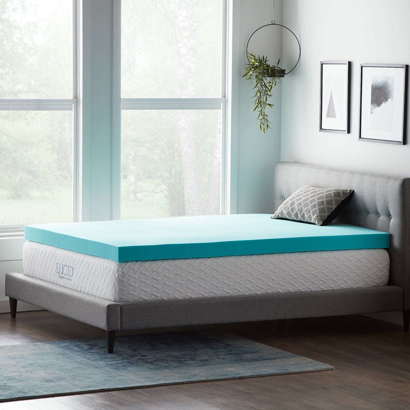 4" Gel Memory Foam Mattress Topper K6913