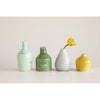 Katniss 4 Piece Table Vase Set, Aqua/Yellow/Green/White (#K1042)