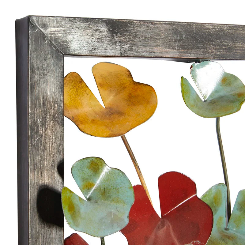4 Piece Metal Plaque Wall Decor Set (Set of 4)