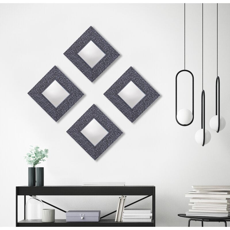 4 Piece Niemann Mirror Set (Set of 4), KB124