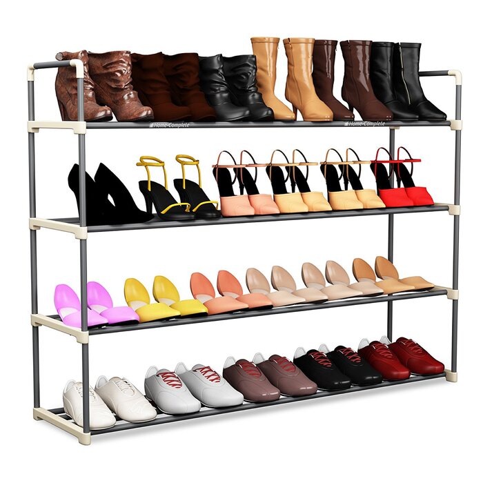 4 Tier 24 Pair Shoe Rack (#120)