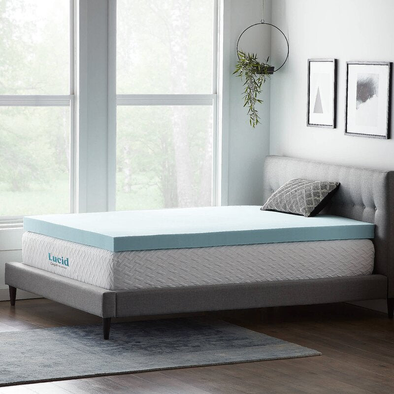 4" Mattress Topper Gel Infused Memory Foam MG566