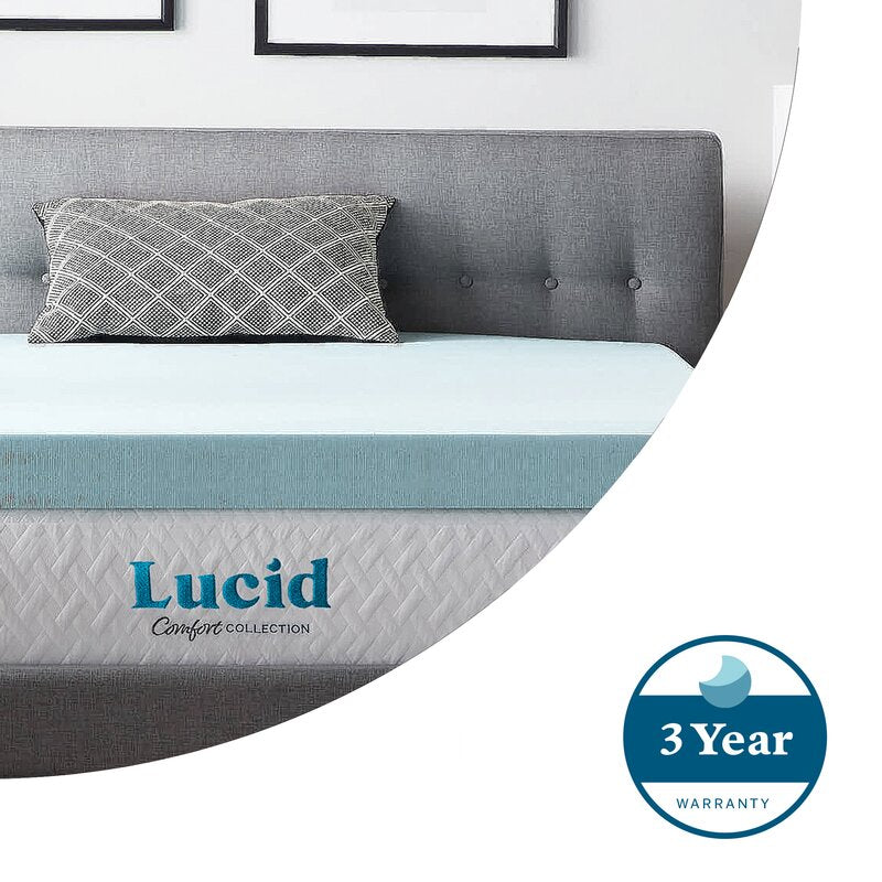 4" Mattress Topper Gel Infused Memory Foam MG566