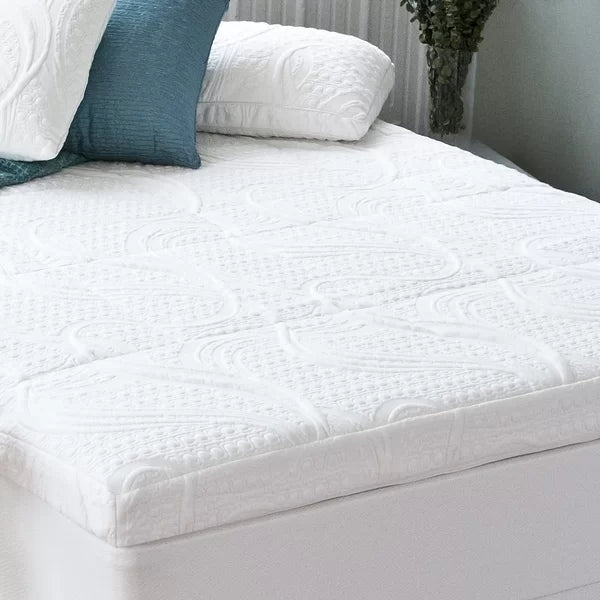 4" Medium Memory Foam Mattress Topper king