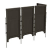 4 ft. H x 2 ft. W Vinyl Privacy Screen (4 panels) VB489