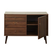 Carroll Mid Century Buffet / Console, Walnut