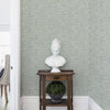20 Ft x 27 In Papyrus Weave Peel and Stick Wallpaper Blue