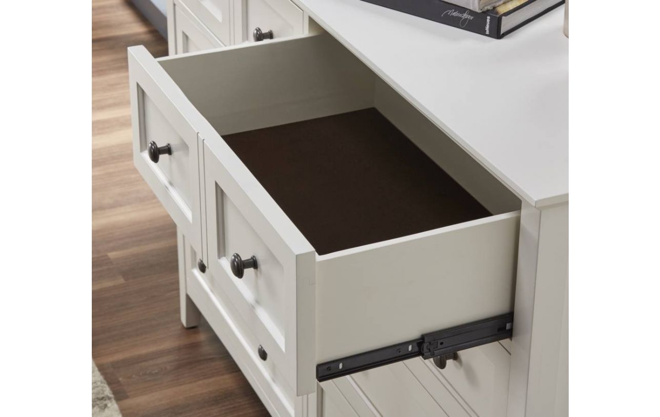 Modus Paragon 5-Drawer Chest in White 4NA484 KBO242