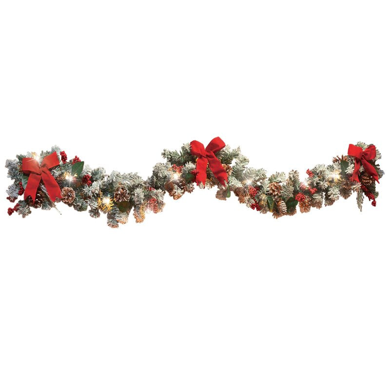 5.8' Frosted Garland