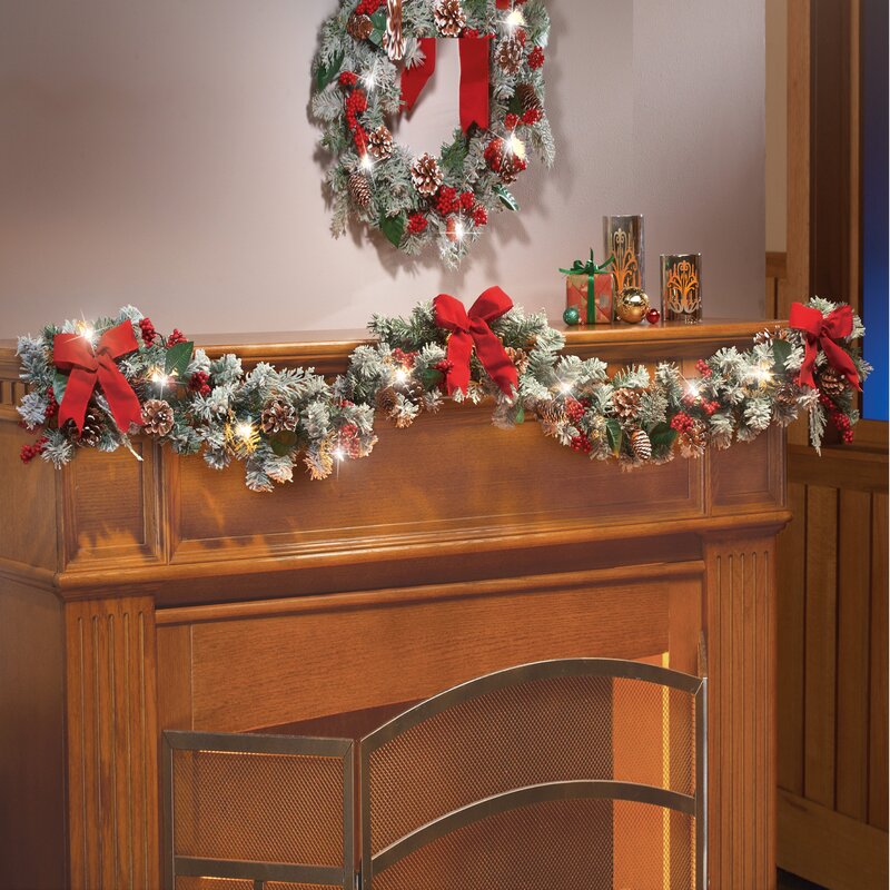 5.8' Frosted Garland