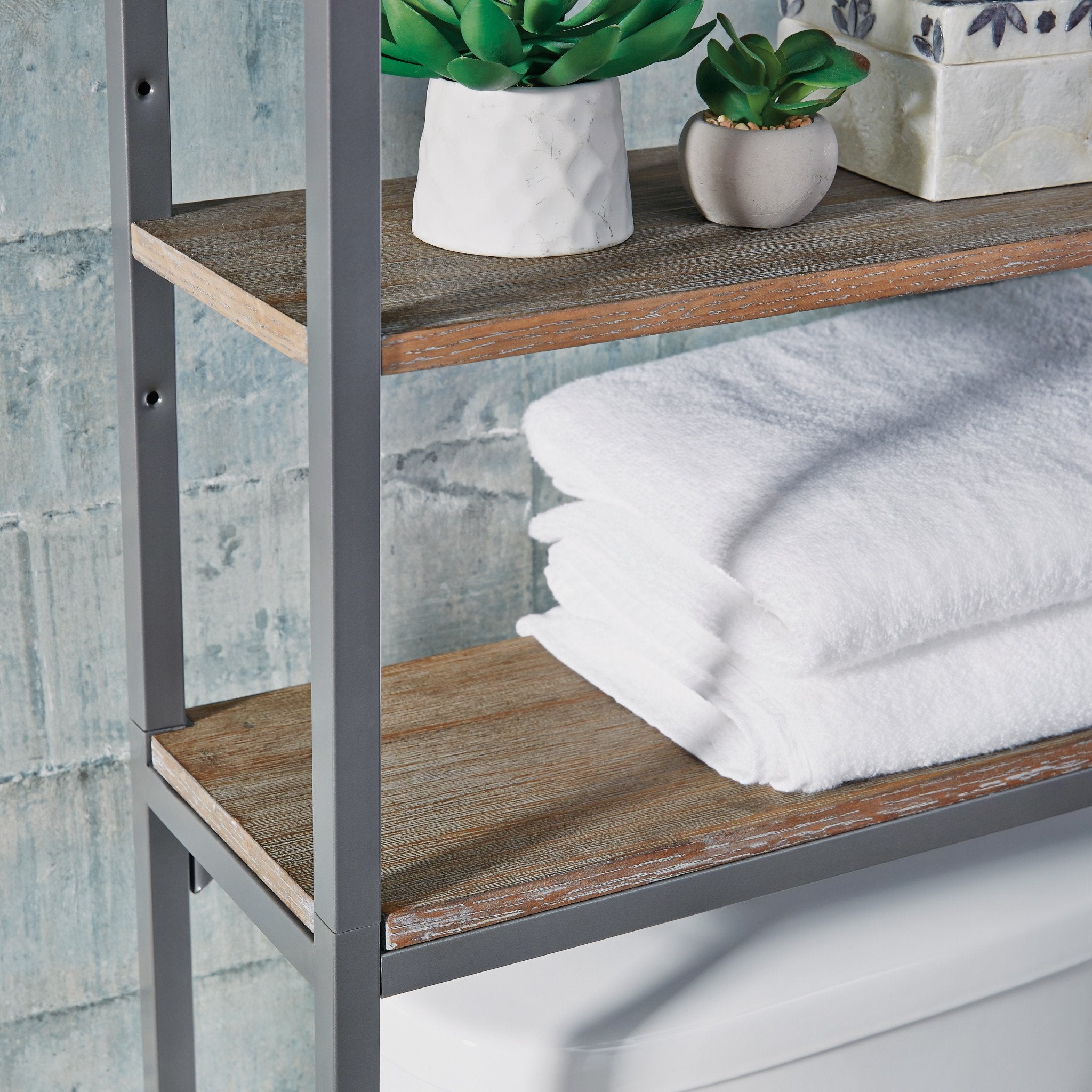 Barnside Gray Over The Commode Stand - 5053-106 KB2525-A4-B4-P2