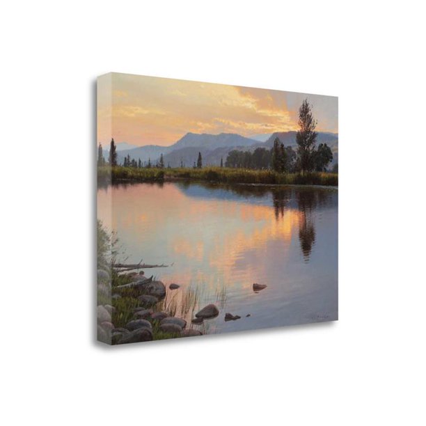 "Tranquil Evening" by Jay Moore Canvas Art (24 in. W x 18 in. H (6 lbs.)) KB2399-A4-B1-P2