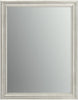 Wall Mount 21 in. x 28 in. Small S1) Rectangular Framed Float Mounting Bathroom Mirror in Vintage Nickel with Standard Glass