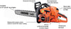 20 in. 59.8 cc Gas 2-Stroke Cycle Chainsaw CL552