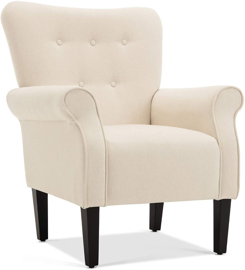 BELLEZE Wingback Modern Accent Chair Dr379