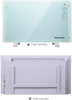 1,500 Watt Electric Panel Heater with LED Screen and Remote, White (#K5894)