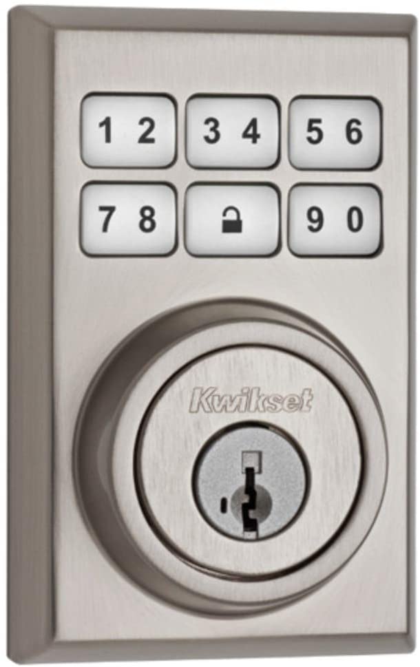 910CNT ZW500 15 SMT CP Z-Wave Contemporary Deadbolt - Satin Nickel