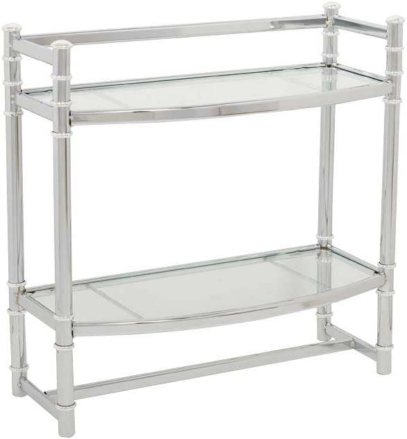 Zenna Wall Shelf, Chrome