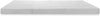 4 Inch Trifold Memory Foam Mattress Topper with Cover, CertiPUR-US Certified, Full
