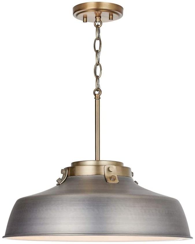 Austin Allen & Co. Oakwood - Antique Nickel Pendant pt1071