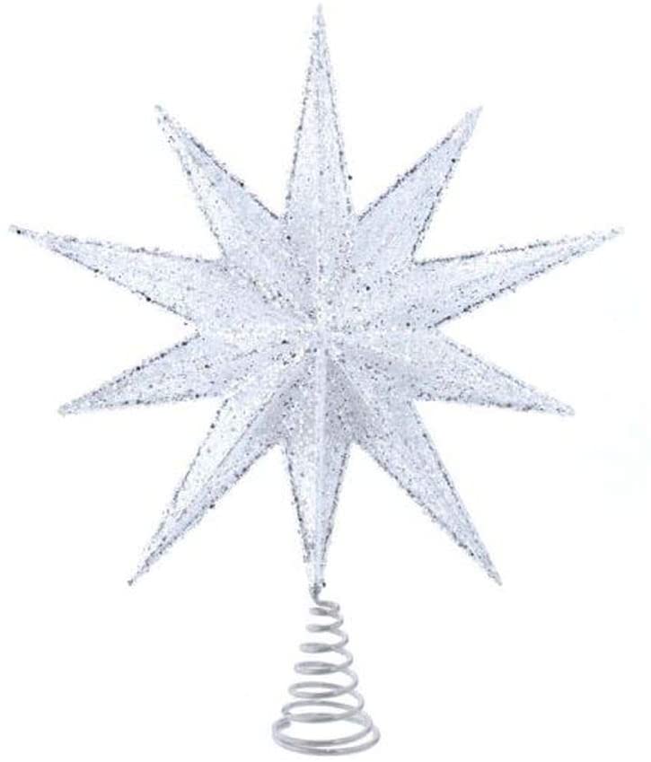 18-Inch Bethlehem Star Treetop Tree Topper, Multi