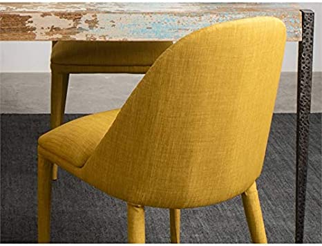 Libby Dining Chairs, Yellow, (Set of 2)