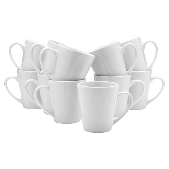 Set of 12 - Cora Coffee Mugs (#K1177)