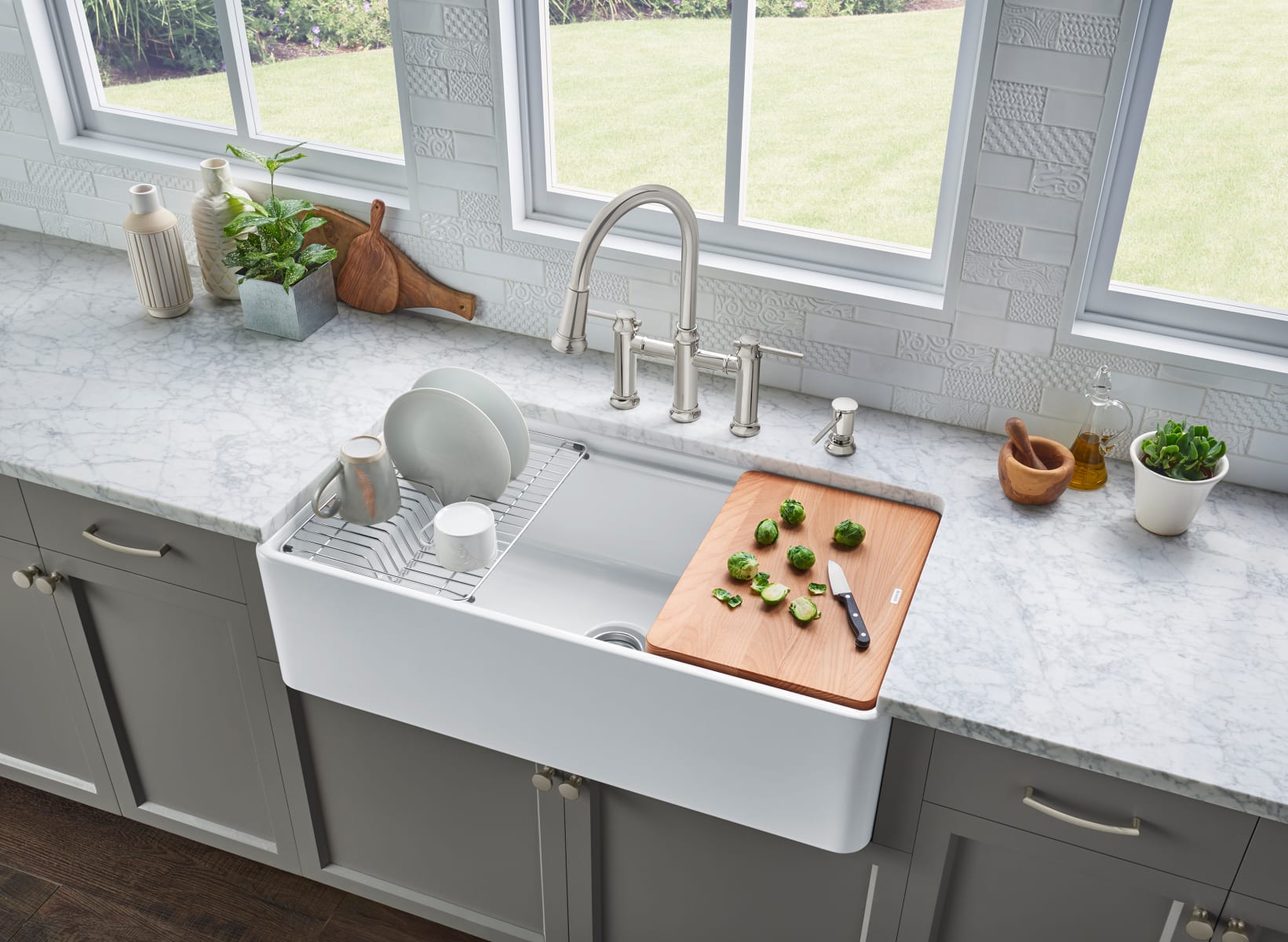 Blanco Profina 36" Farmhouse Single Basin Fireclay Kitchen Sink CR4011