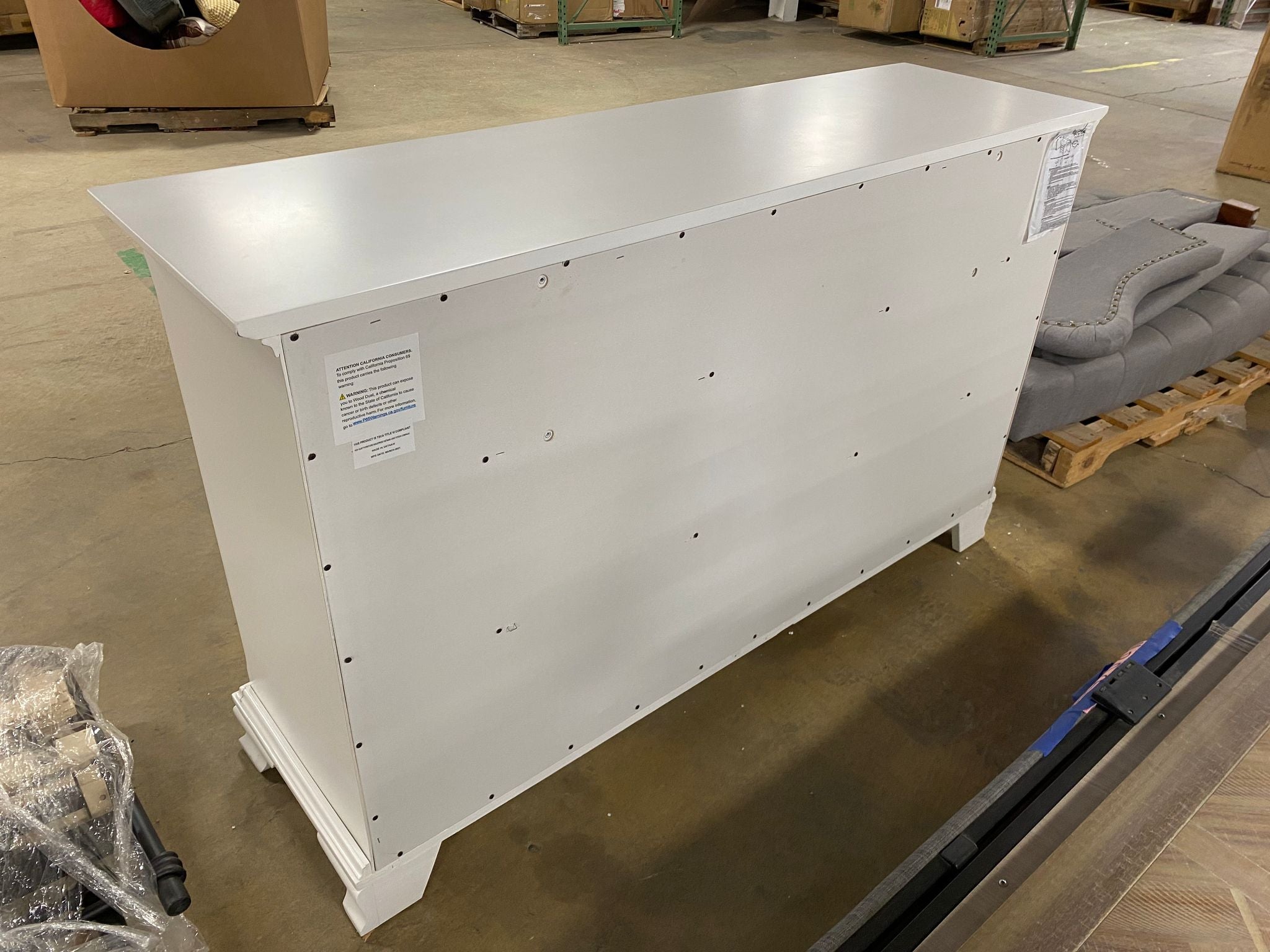 Bobek 7 Drawer 62'' W Solid Wood