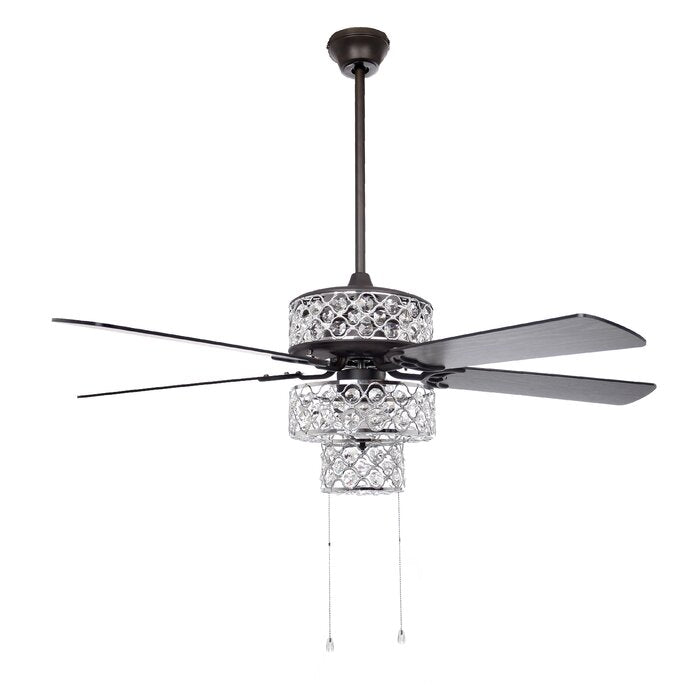 52" Marleigh 5 - Blade Standard Ceiling Fan  LX4578