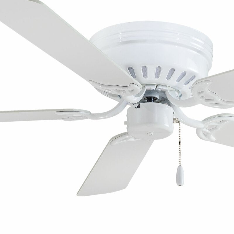 White 52" Mesa 5-Blade Ceiling Fan 7387
