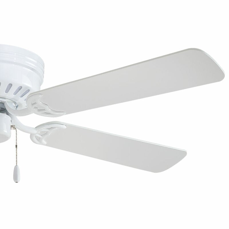 White 52" Mesa 5-Blade Ceiling Fan 7387