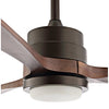 52'' Gatto 3 Blade LED Propeller Ceiling Fan with Remote Control and Light Kit Included
